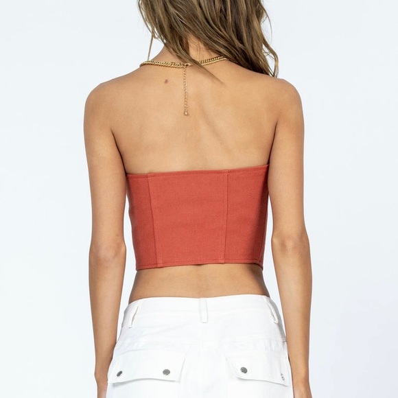 Princess Polly East Gate Corset Red - Picture 4 of 8